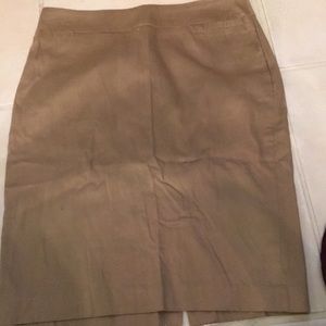 Tan skirt